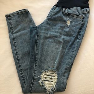 Gap maternity skinny jeans